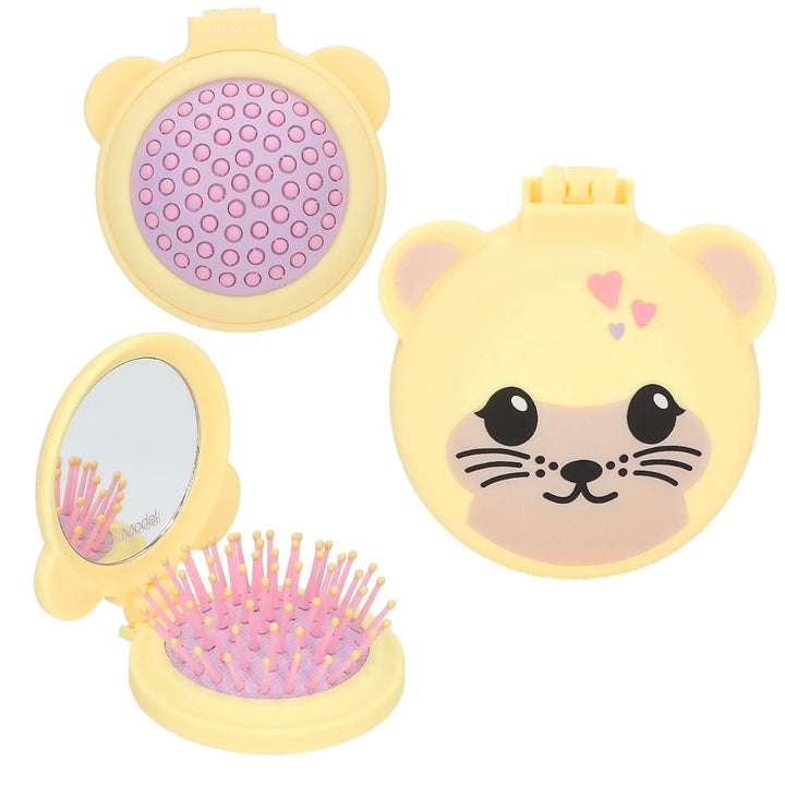 HELLO CUTIES FOLDING HAIR BRUSH