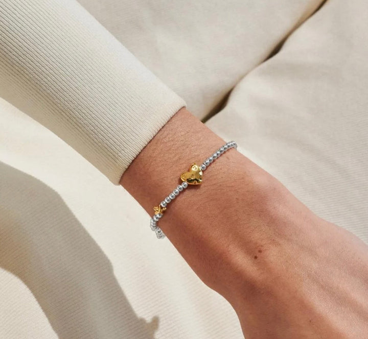 A LITTLE JULY BIRTHDAY GIRL BRACELET