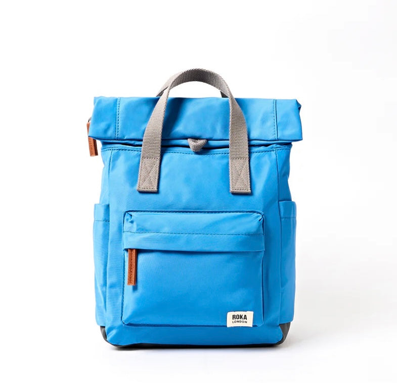 CANFIELD B RECYCLED NYLON SMALL BACKPACK MALIBU BLUE
