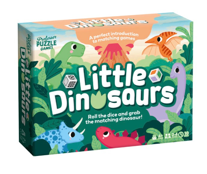 PROFESSOR PUZZLE GAMES LITTLE DINOSAURS