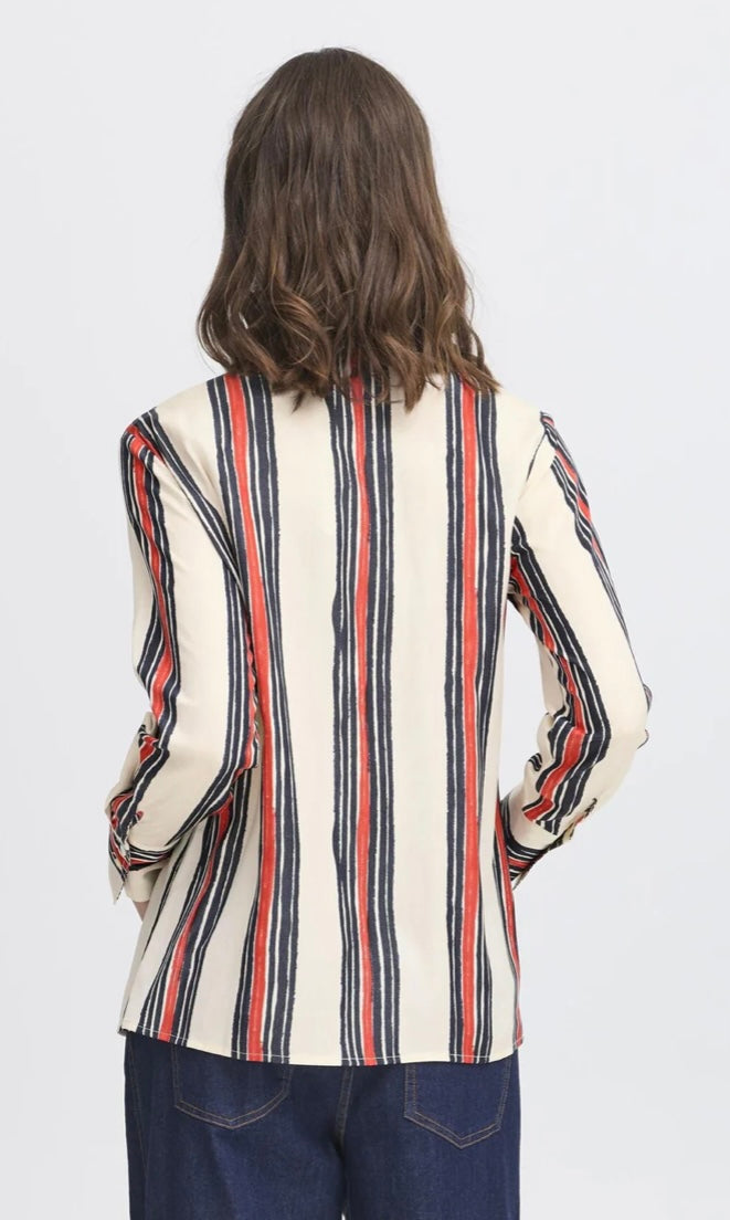 WHISPER WHITE ART ALDA SHIRT