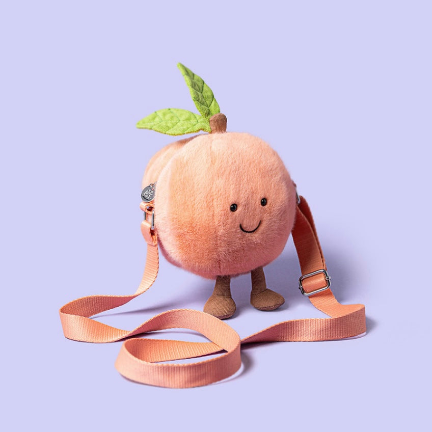 AMUSEABLES PEACH SHOULDER BAG