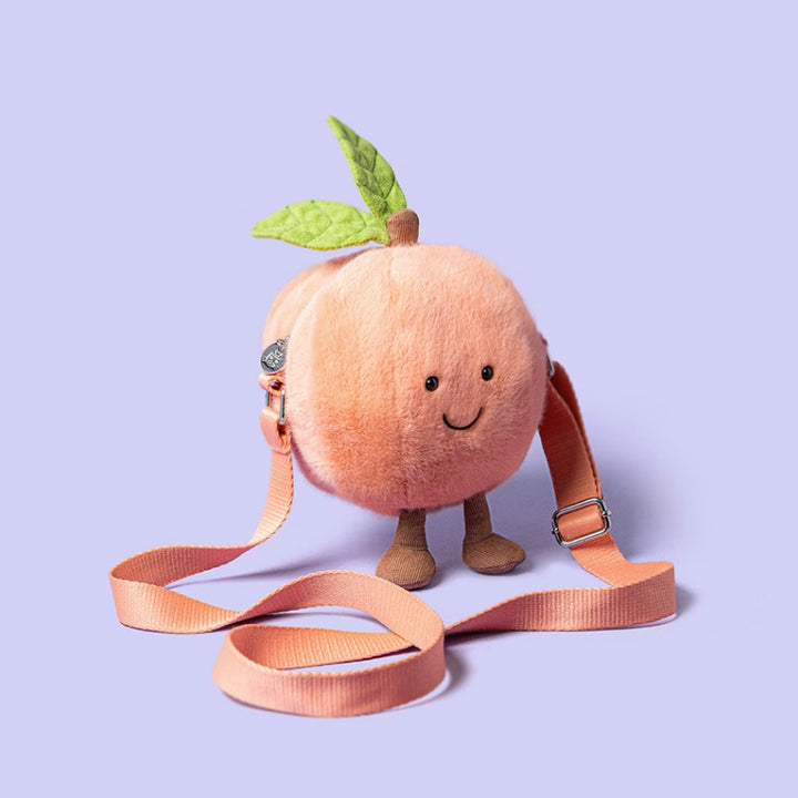 AMUSEABLES PEACH SHOULDER BAG