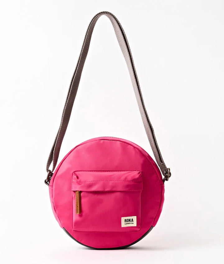 PADDINGTON RECYCLED NYLON CROSSBODY BAG GRANITA RED