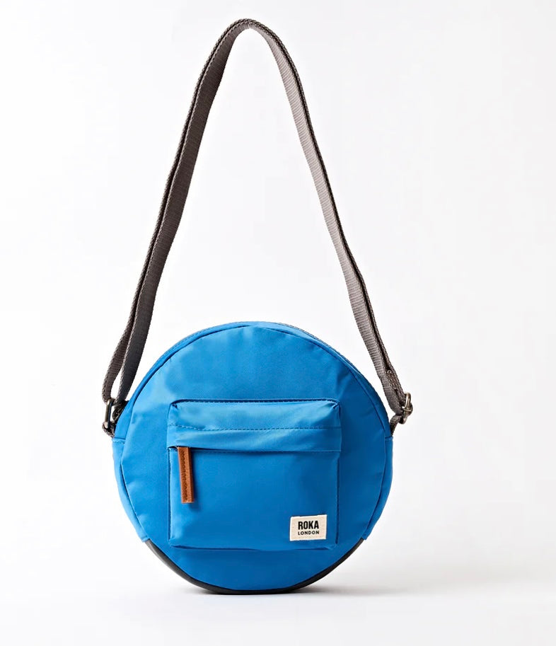 PADDINGTON RECYCLED NYLON CROSSBODY BAG MALIBU BLUE
