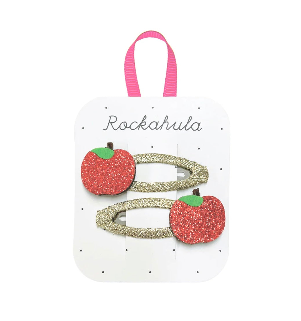 ROSY RED APPLE CLIPS