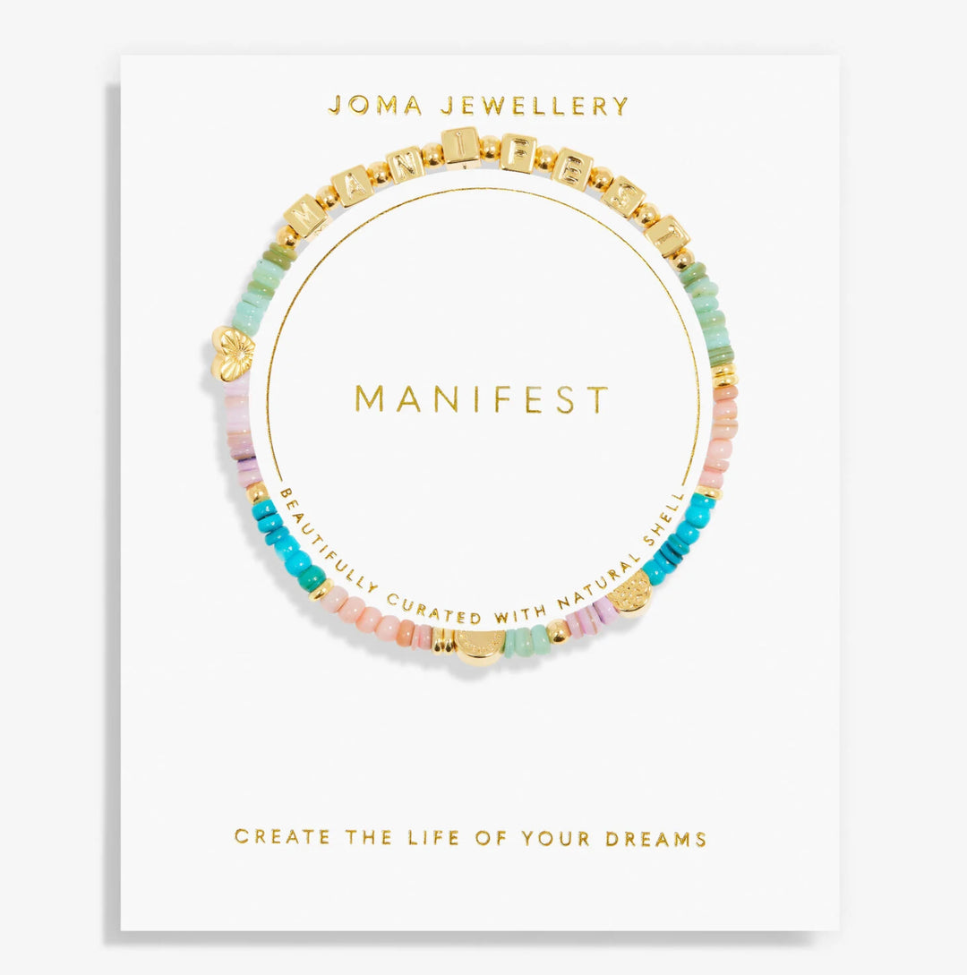 HAPPY LITTLE MOMENTS ‘MANIFEST’ BRACELET