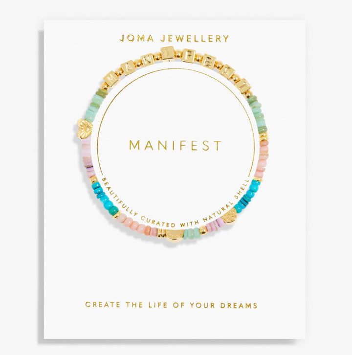 HAPPY LITTLE MOMENTS ‘MANIFEST’ BRACELET