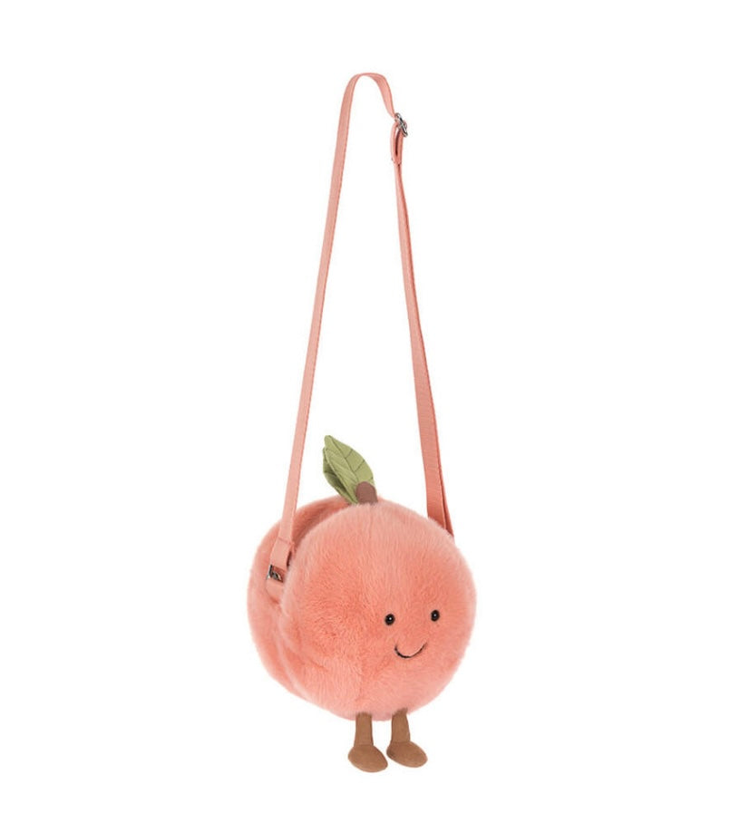 AMUSEABLES PEACH SHOULDER BAG