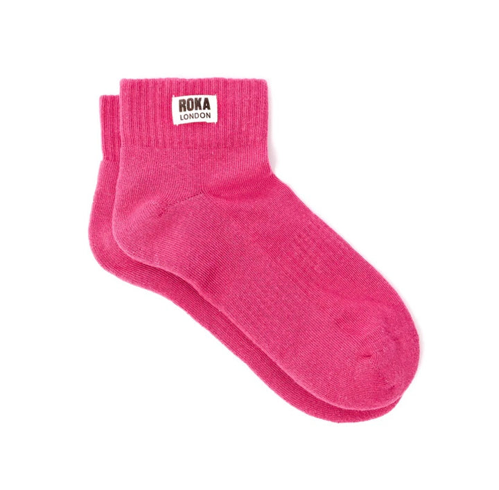WEMBLEY ORGANIC COTTON SOCKS GRANITA RED