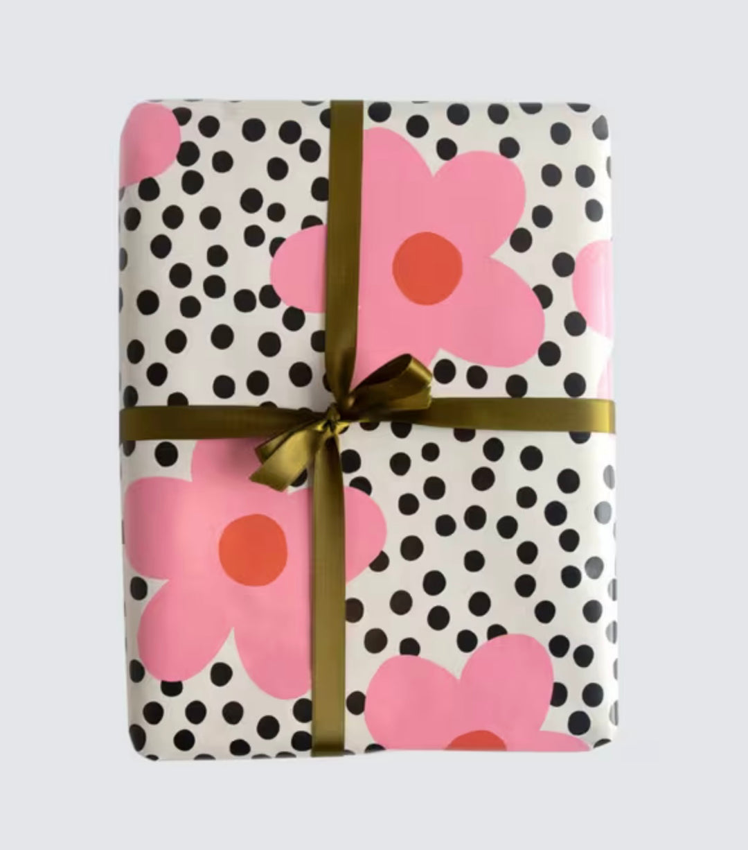 SPOT FLOWER ROLL WRAPPING PAPER 5M