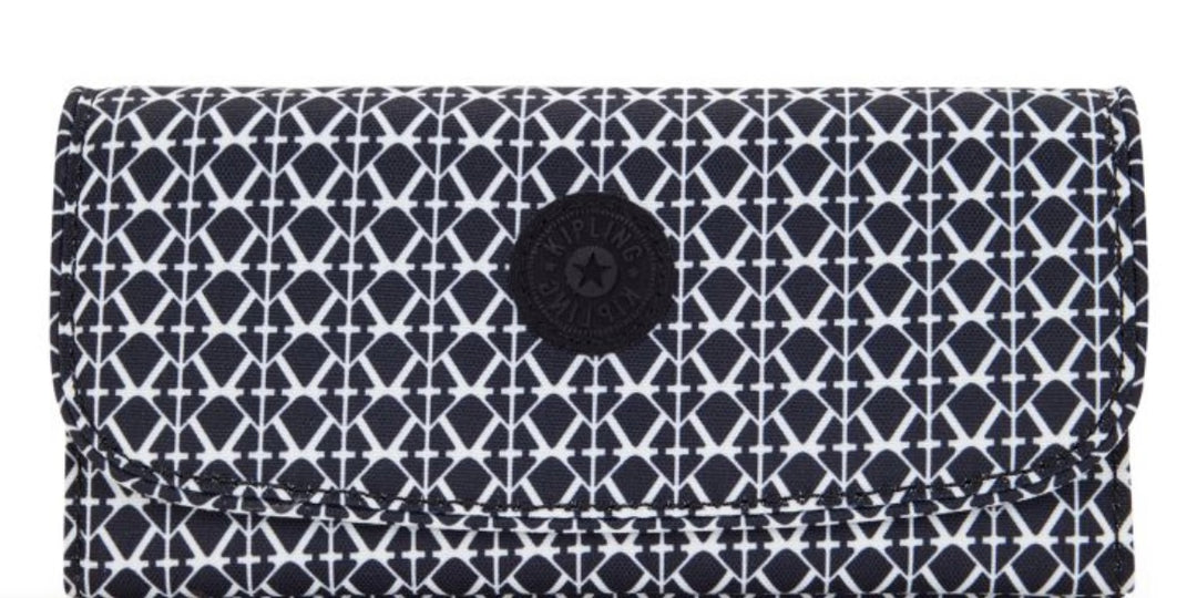 BLACK PRINT MONEY LAND WALLET