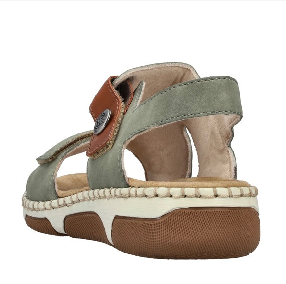 66280-52 GREEN SANDAL