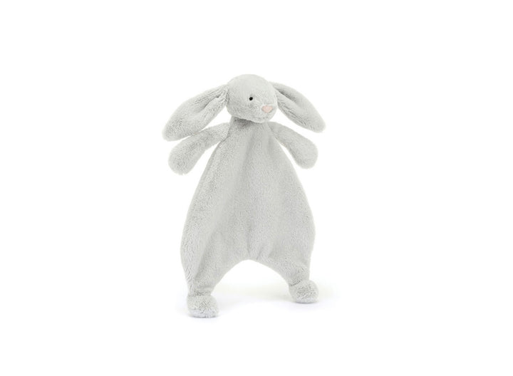 BASHFUL SILVER BUNNY COMFORTER