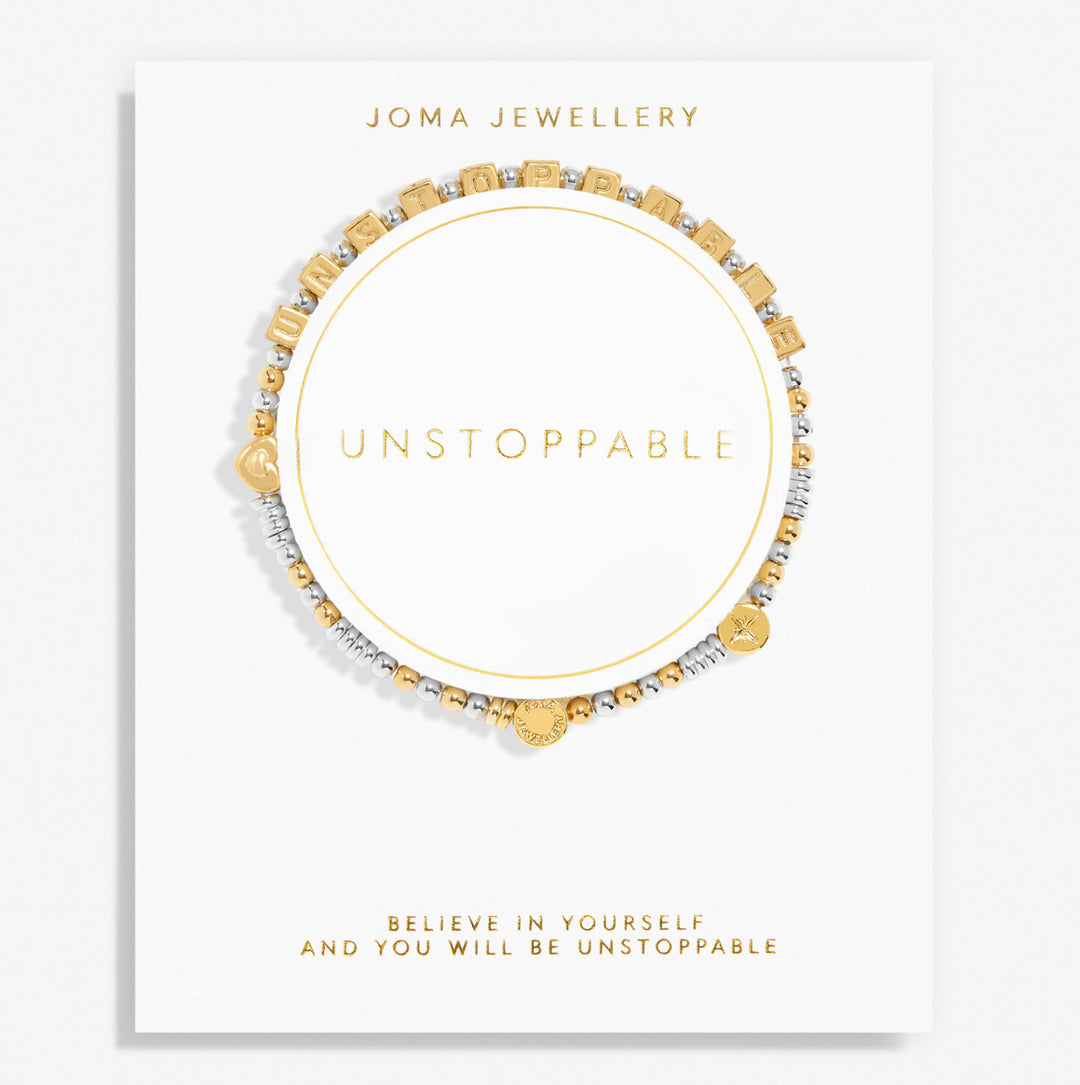 HAPPY LITTLE MOMENTS ‘UNSTOPPABLE’ BRACELET