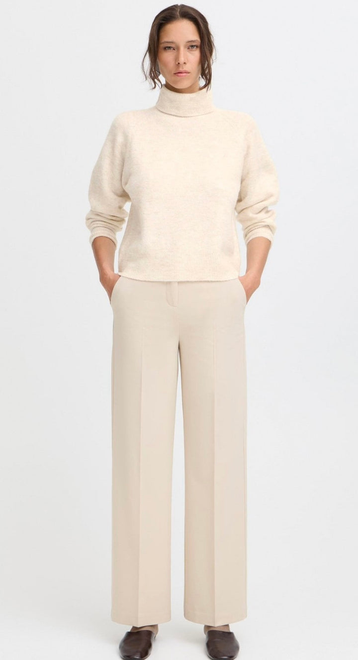 BIRCH MELANGE MONNA ROLLNECK JUMPER