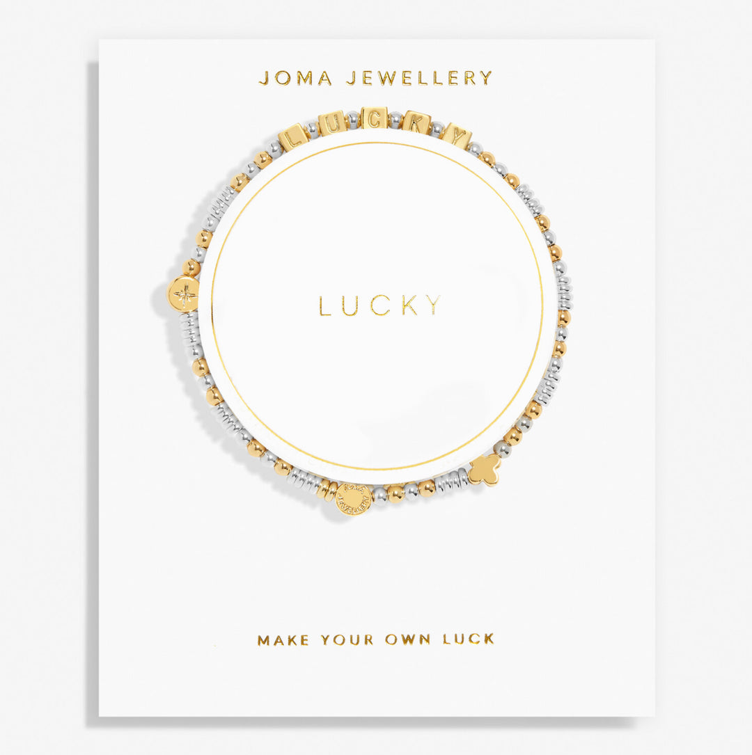 HAPPY LITTLE MOMENTS ‘LUCKY’ BRACELET