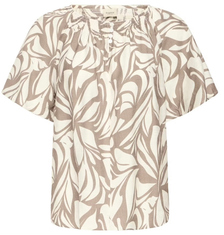 20617533 FLORAL REV M TRAIL ARIANA BLOUSE