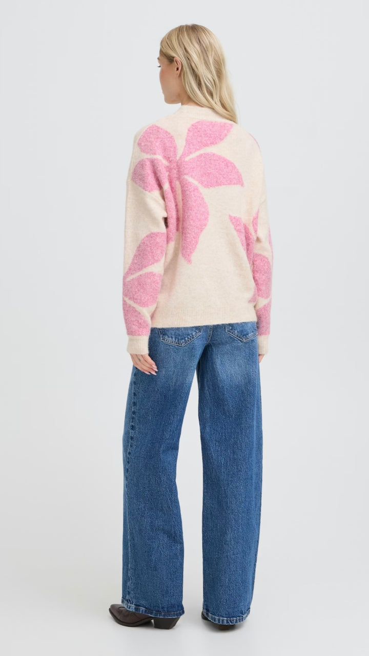 PHLOX PINK OMEA FLOWER JUMPER
