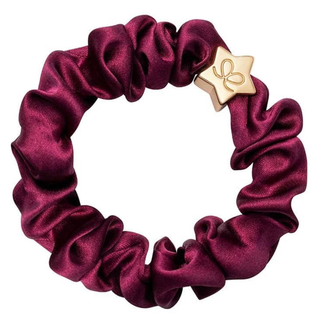SANGRIA SILK SCRUNCHIE