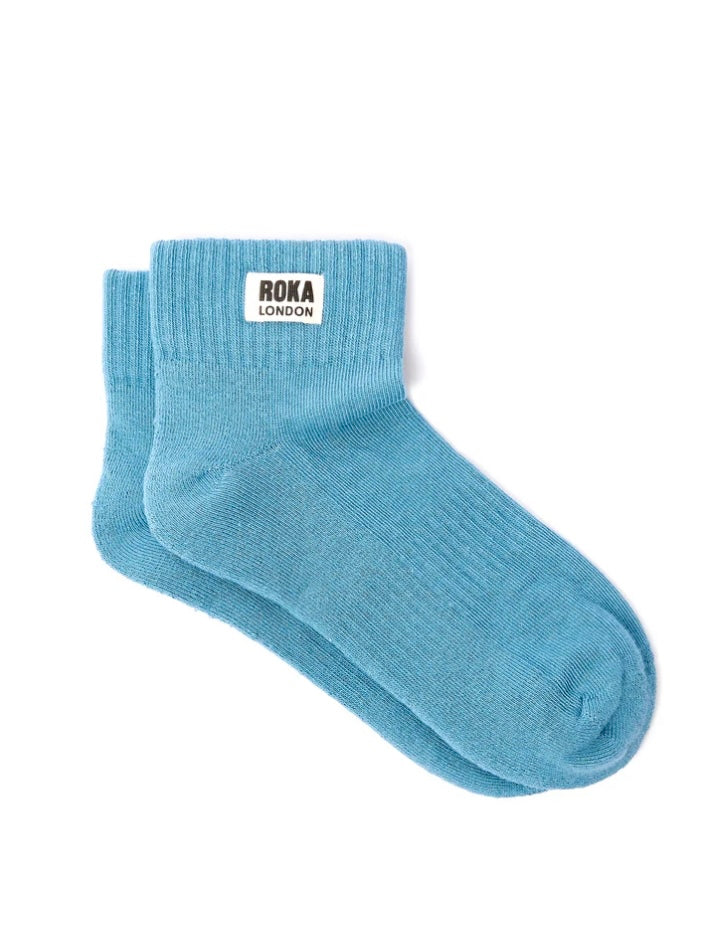 WEMBLEY ORGANIC COTTON SOCKS ADRIATIC