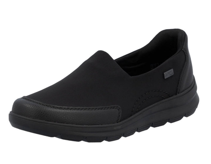 Rieker Women's Black Slip-On Shoes Z0054-00