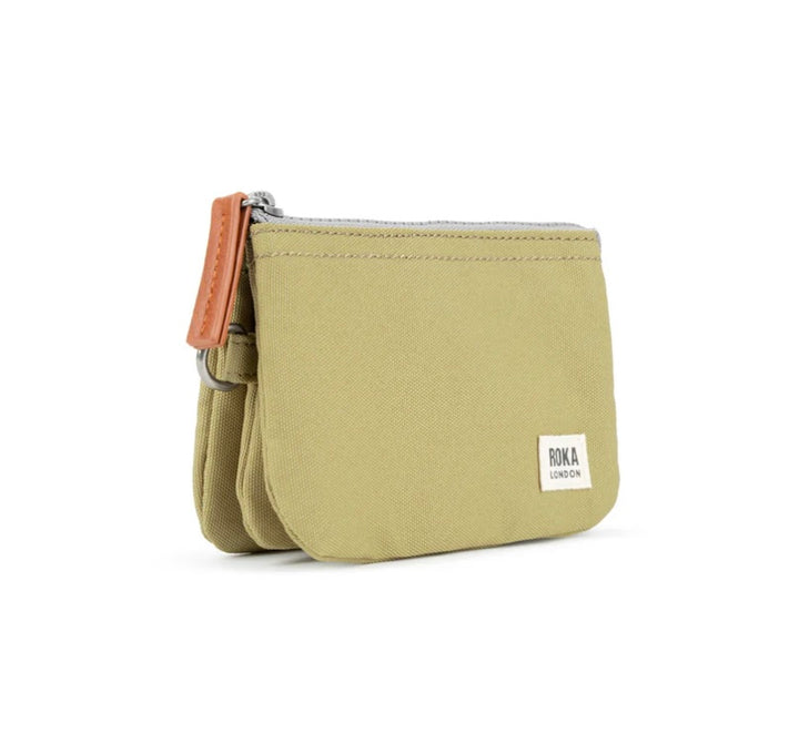 KHAKI CARNABY RECYCLED CANVAS WALLET