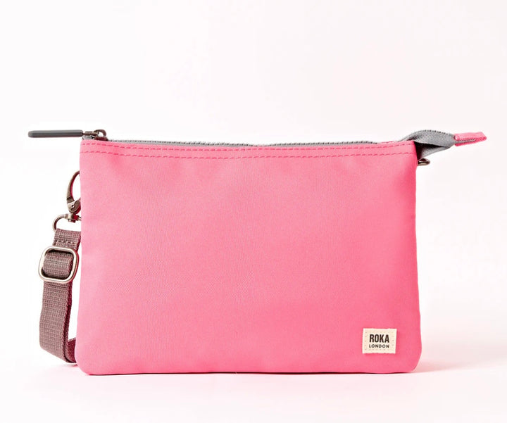 CARNABY RECYCLED CANVAS CROSSBODY BAG PINK LEMONADE
