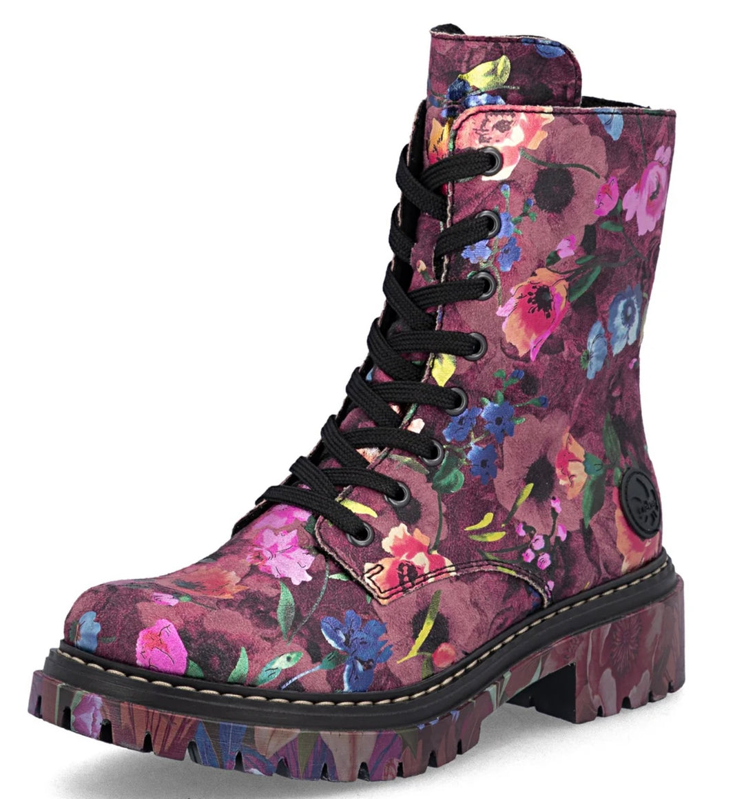 Rieker Women's Multi Biker Boots 72627-92