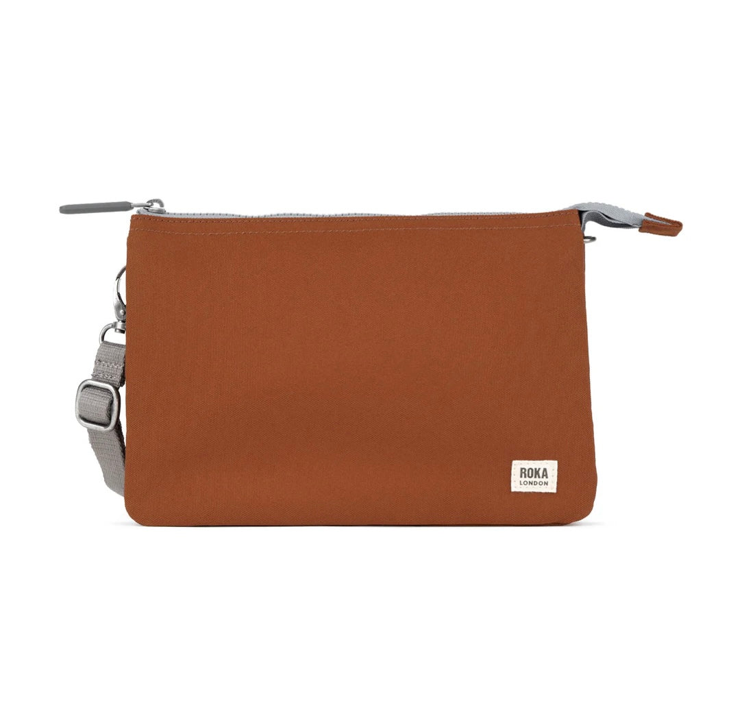 BRAN CARNABY RECYCLED CANVAS CROSSBODY BAG