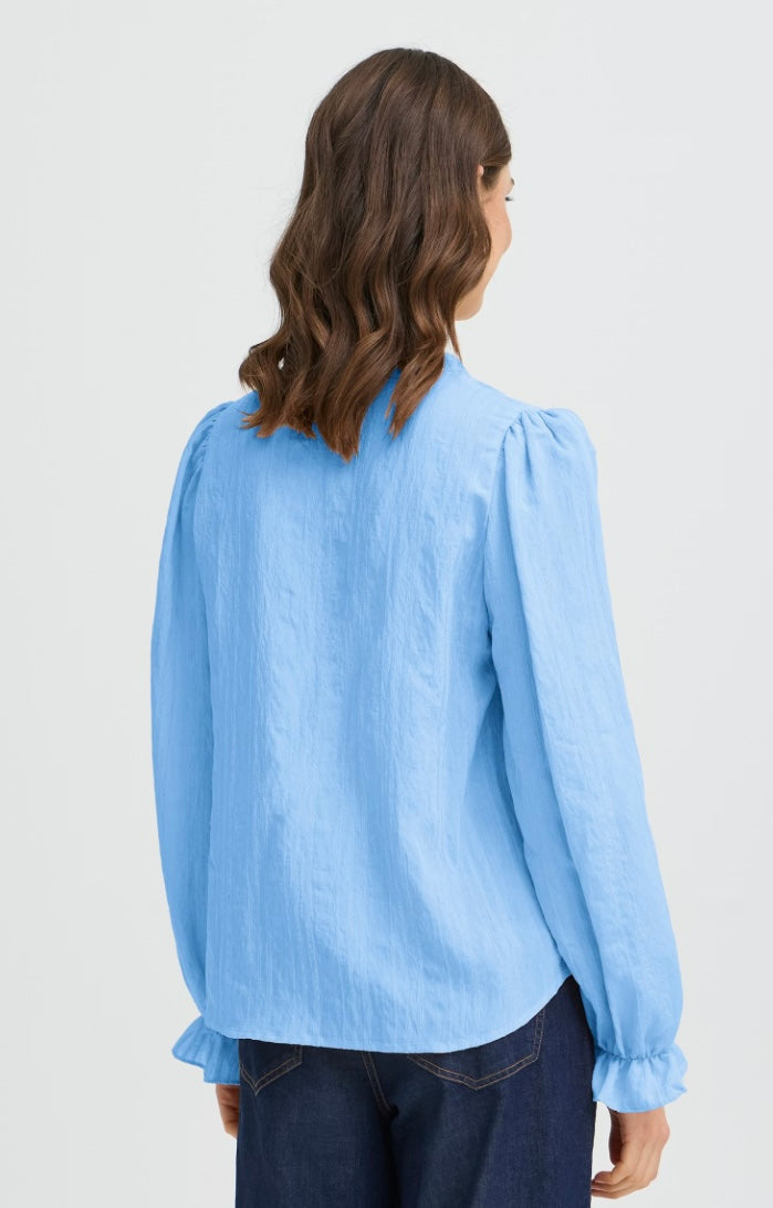 DELLA ROBBIA BLUE VALMA BLOUSE