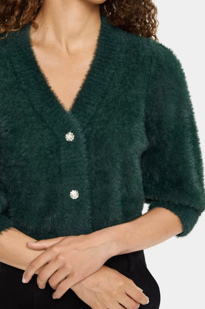 JUNE BUG BANNI FLUFFY CARDIGAN