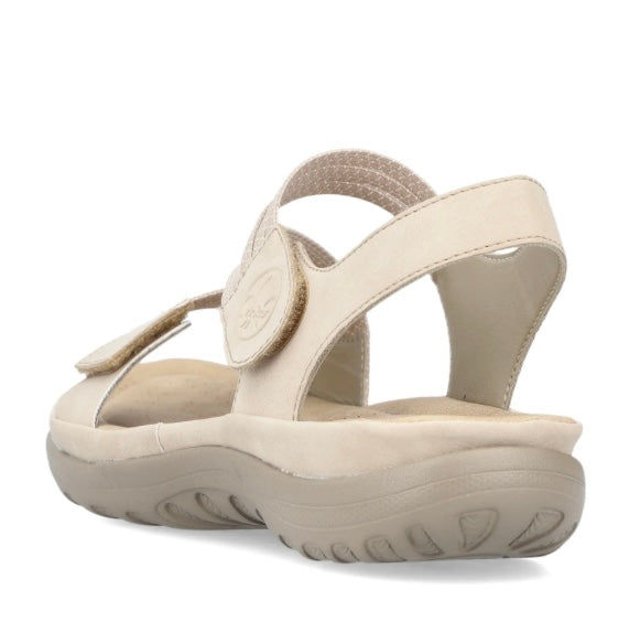64870-62 BEIGE WALKING SANDAL