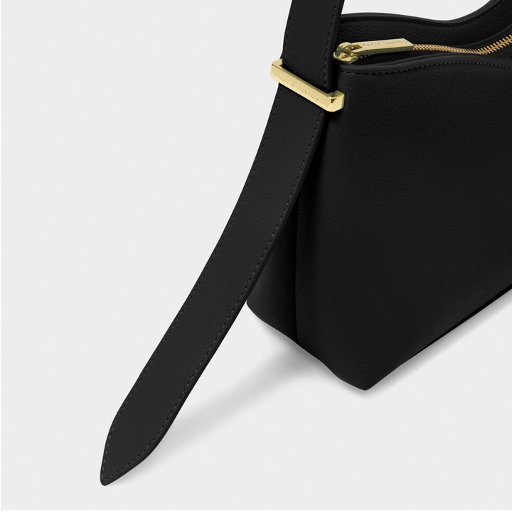 CAMILLE SMALL SHOULDER BAG IN BLACK