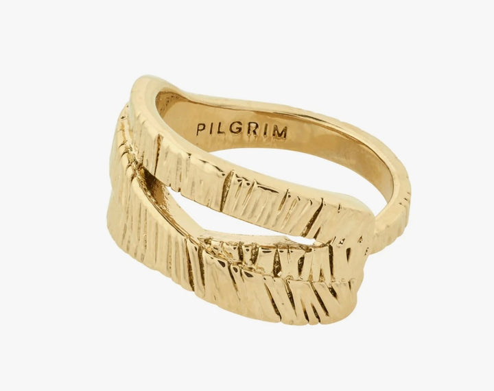 CARE RECYCLED GOLD PLATED RING