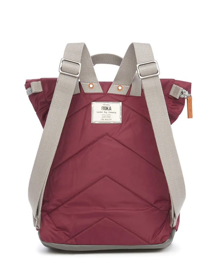 PLUM CANFIELD B RECYCLED NYLON SMALL BACKPACK