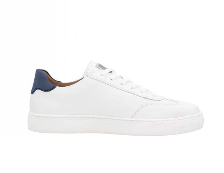 U0708-80 MEN'S SHOES WHITE COMBINATION GESTROBELT