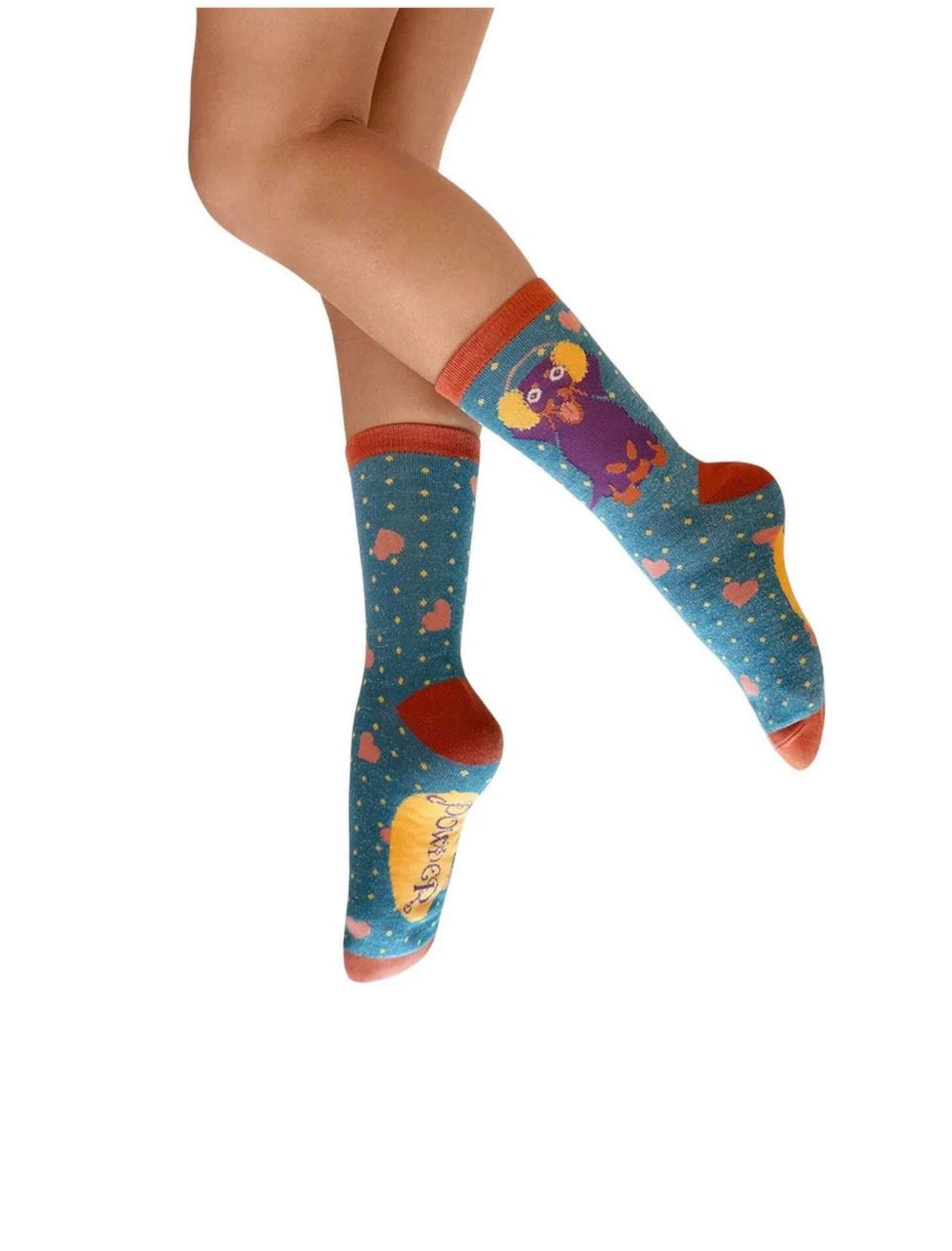 POWDER GLITTER ANKLE SOCK SAUSAGE