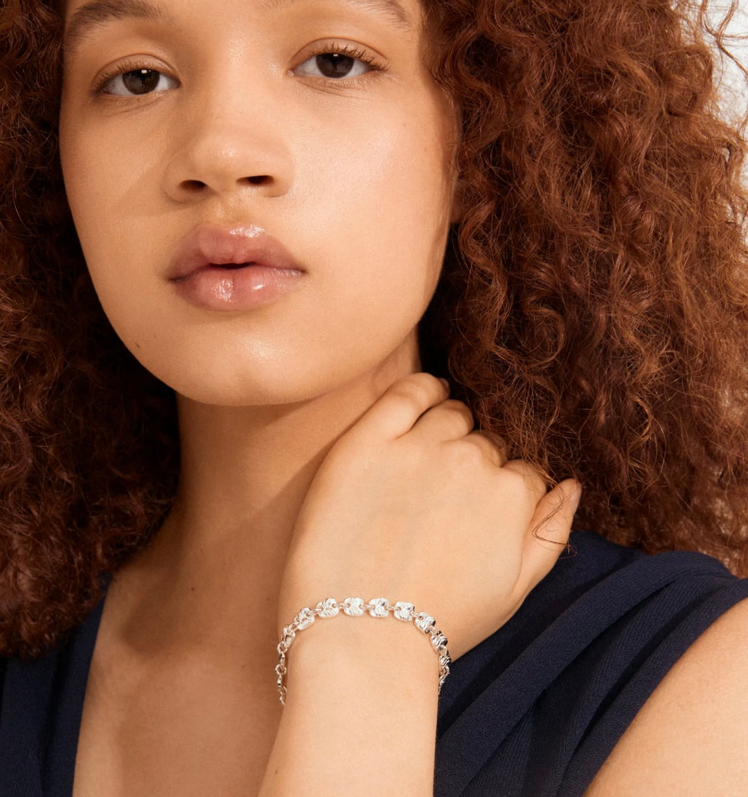 SENSE SILVER PLATED BRACELET