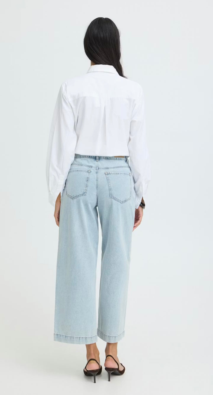20818810 LIGHT BLUE DENIM KIELO EMBELLISHEDJEAN