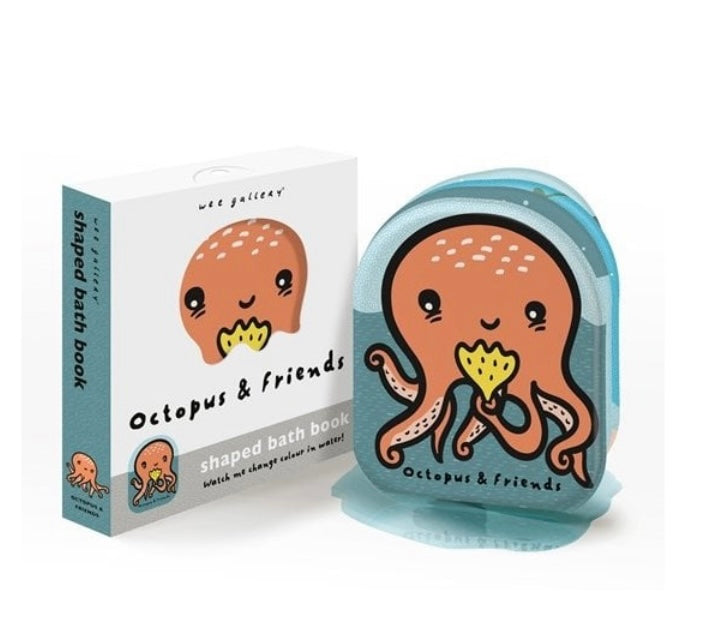 OCTOPUS & FRIENDS COLOUR CHANGING BATH BOOK