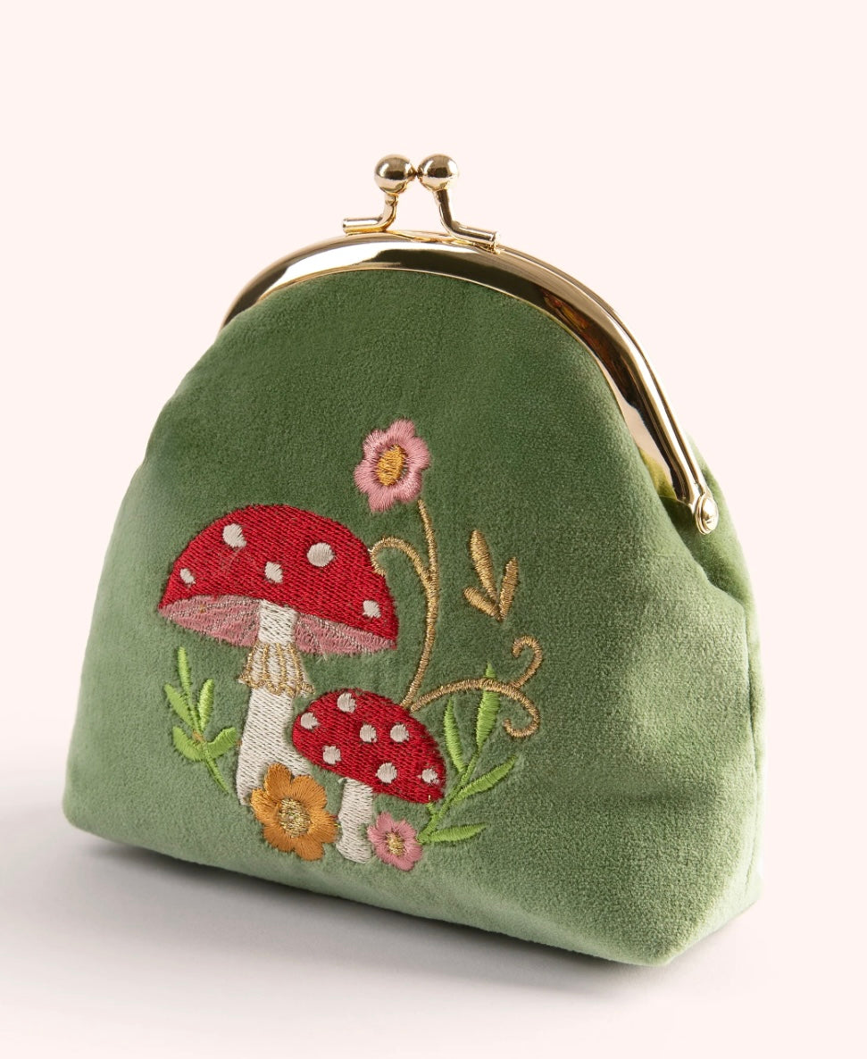 CLASP PURSE TOADSTOOL