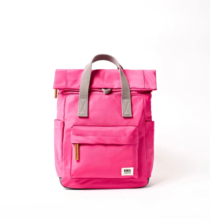 CANFIELD B RECYCLED NYLON SMALL BACKPACK GRANITA RED