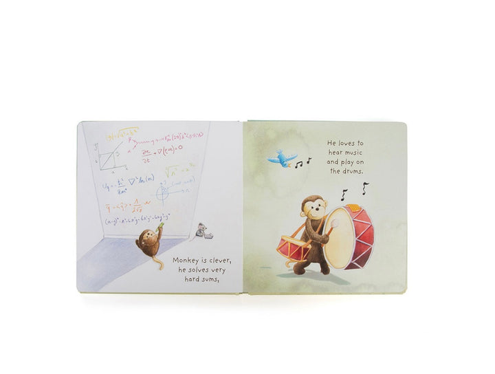 I KNOW A LITTLE MONKEY BOOK