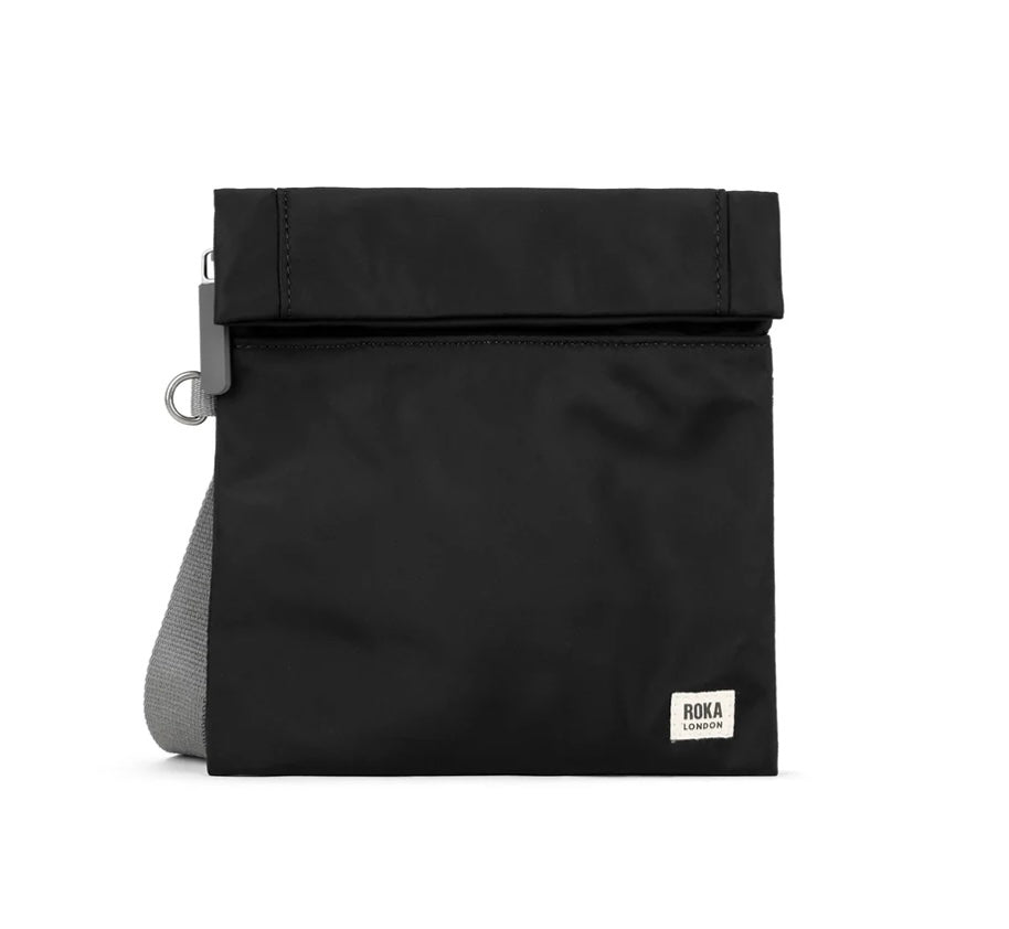 BLACK SMALL STRATFORD RECYCLED NYLON CROSSBODY BAG