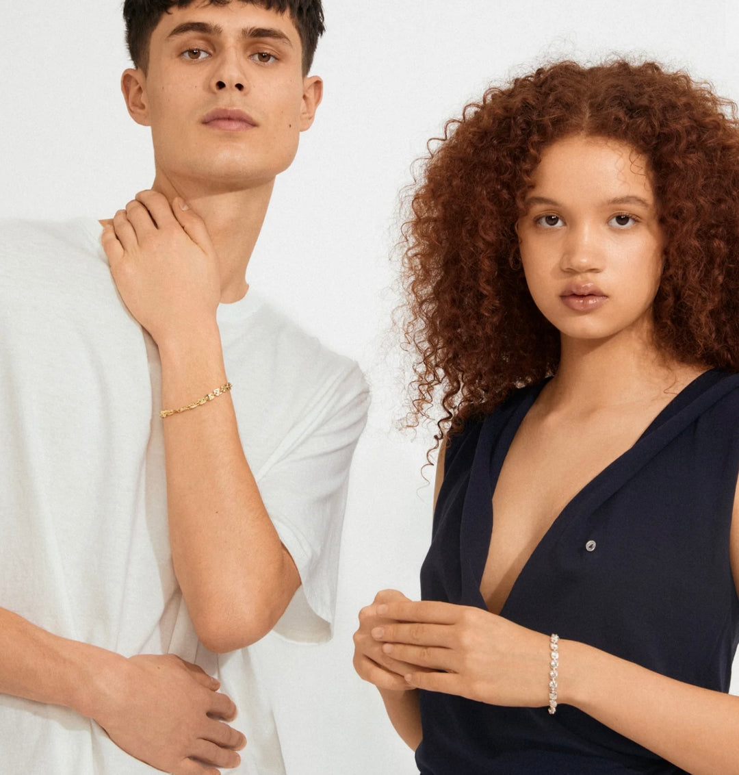 SENSE SILVER PLATED BRACELET