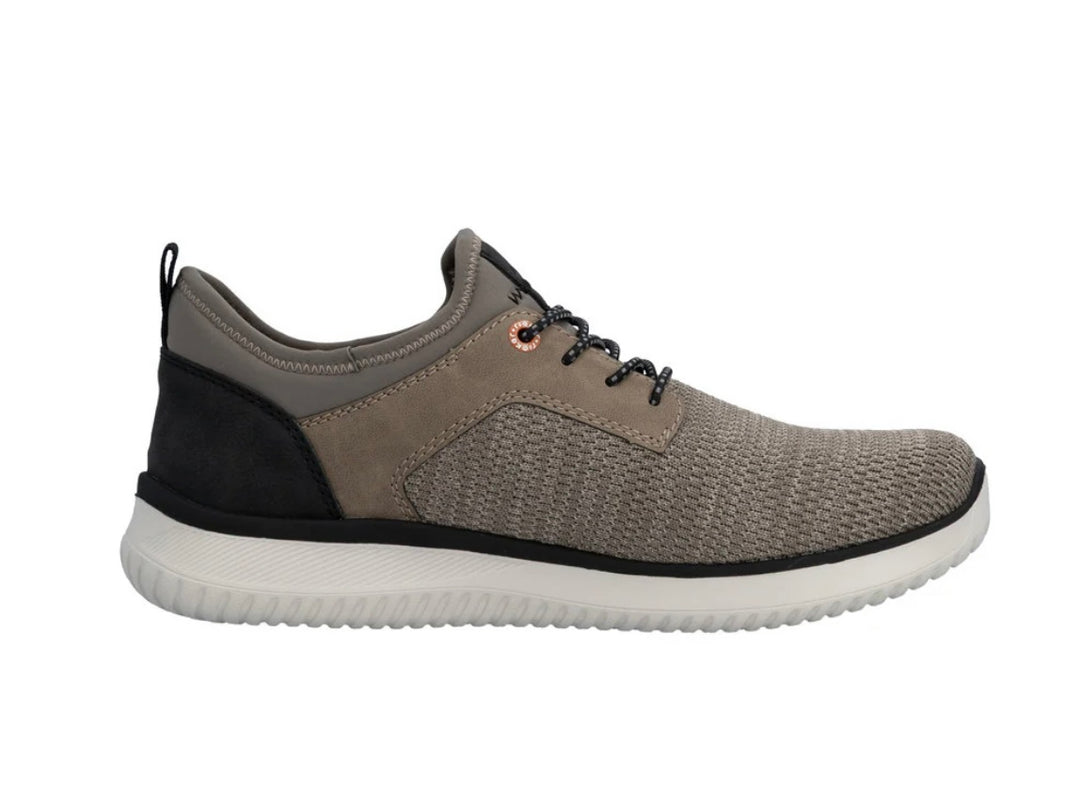 B9651-64 MENS BEIGE TRAINER