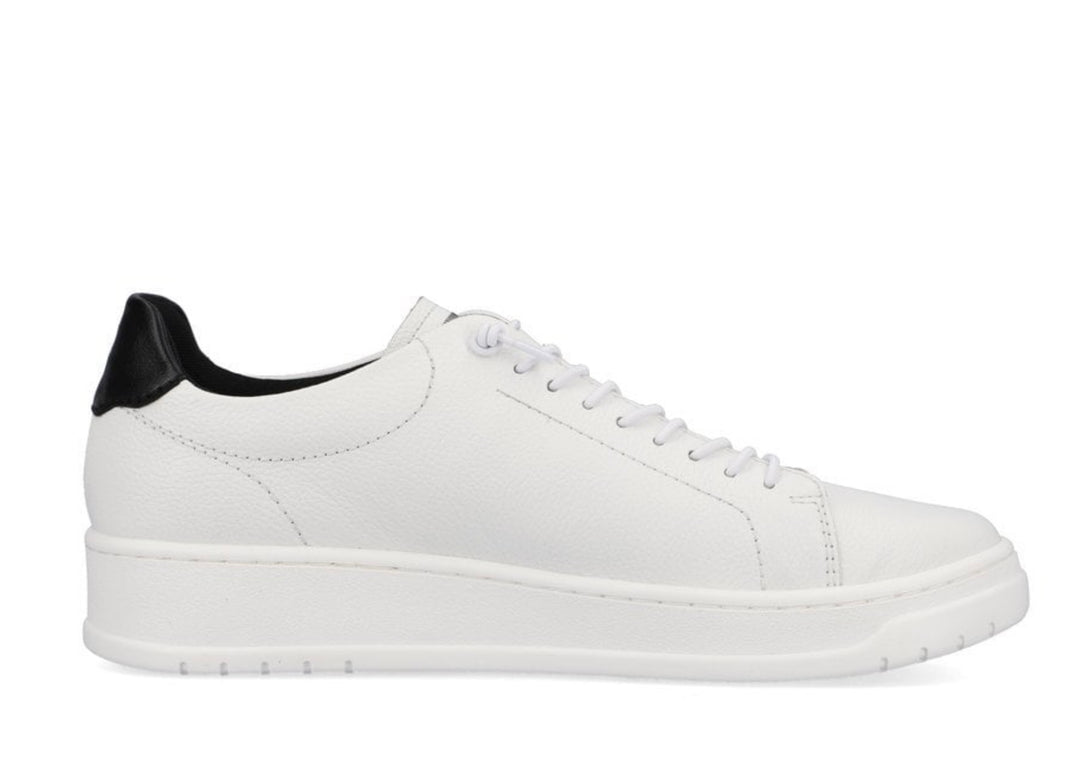 GENTS WHITE LACE UP TRAINER