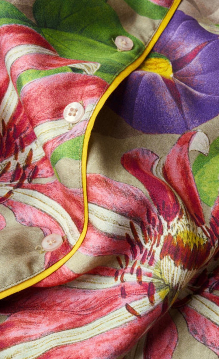 OVERSIZED BOTANICALS PYJAMAS