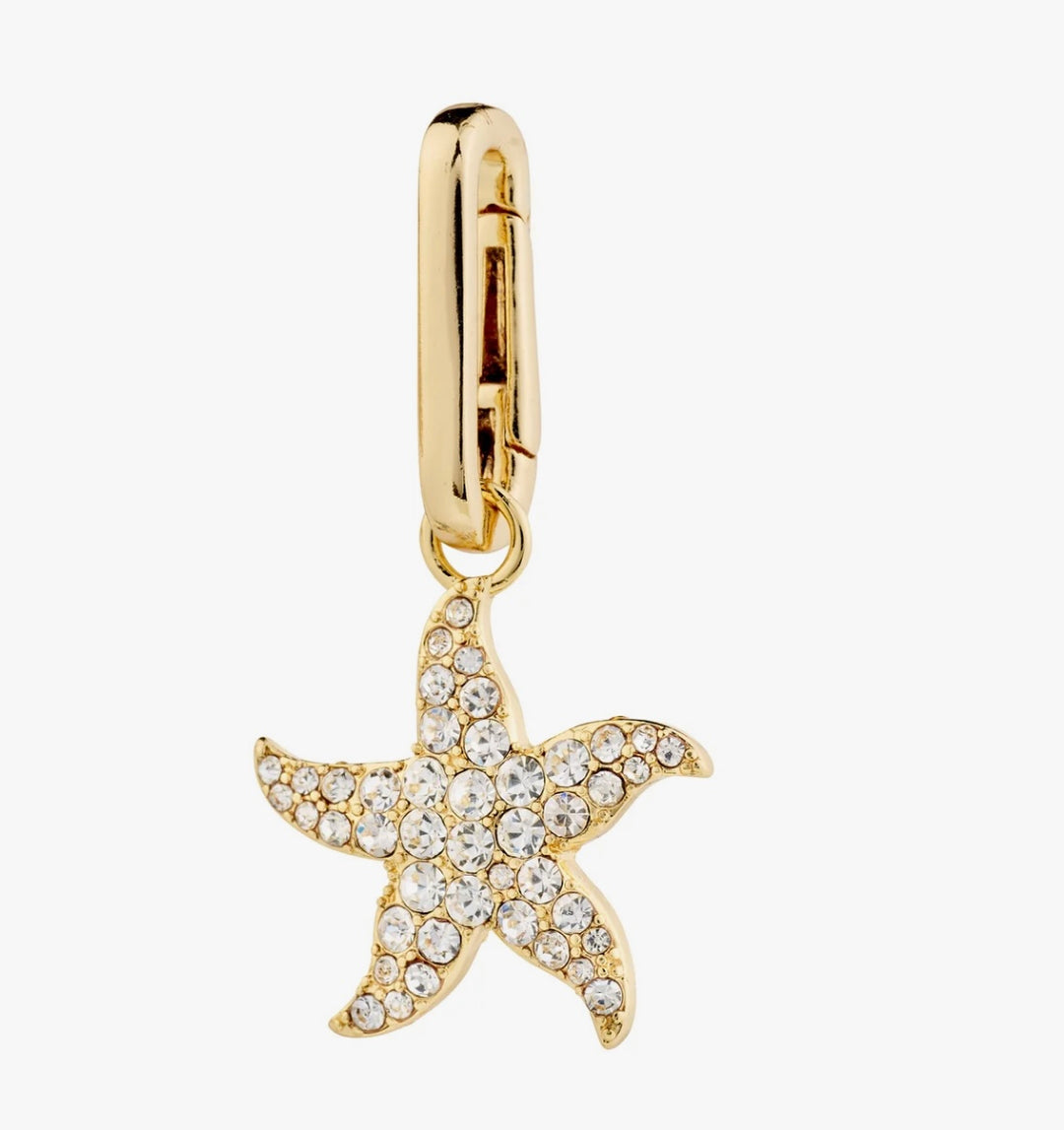 CHARM GOLD PLATED STARFISH PENDANT